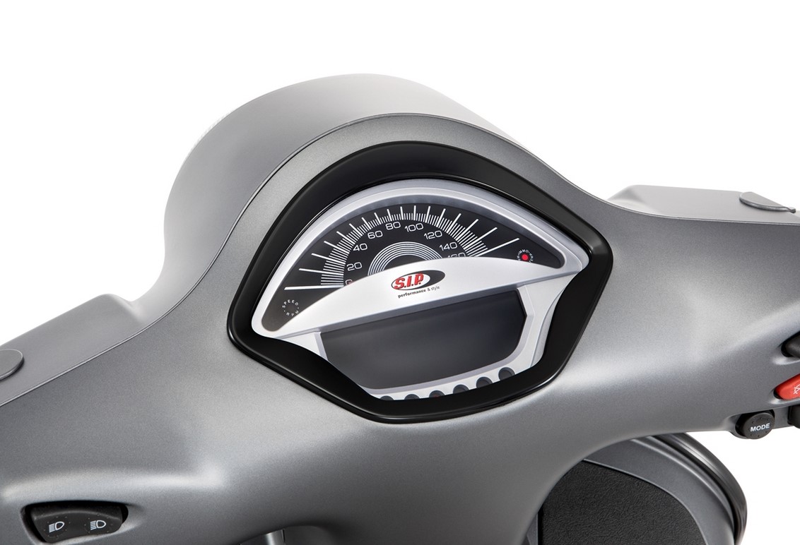 Toerenteller/snelheidsmeter voor Vespa GTS/GTS Super 300cc FL ('14-), zilver