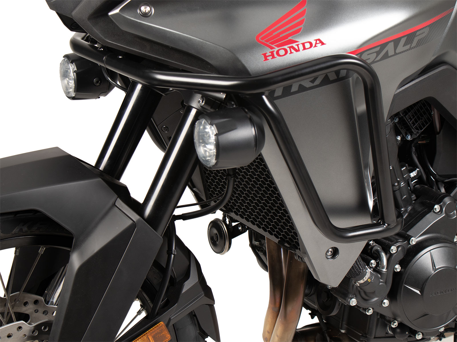 Tankbeschermer zwart voor Honda XL 750 Transalp (23-) Hepco & Becker