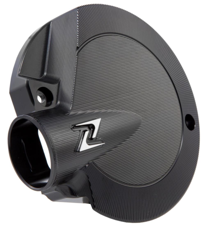 Luchtinlaat vario deksel voor Vespa Primavera/Sprint 125-150cc d.w.z. 3V 4T AC, zwart