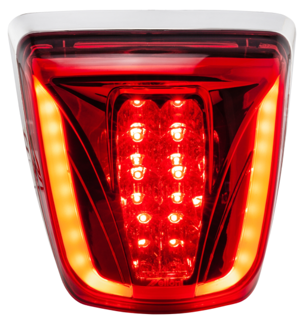 Achterlicht LED rood voor Vespa Primavera/Sprint 50-150ccm, velg - chroom