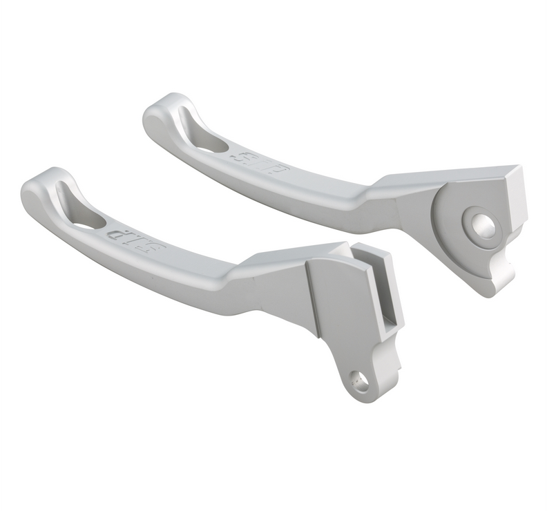 Sport hendelset rem Shorty voor Vespa LX /LXV /S /Primavera /Sprint 50-150ccm, zilver mat