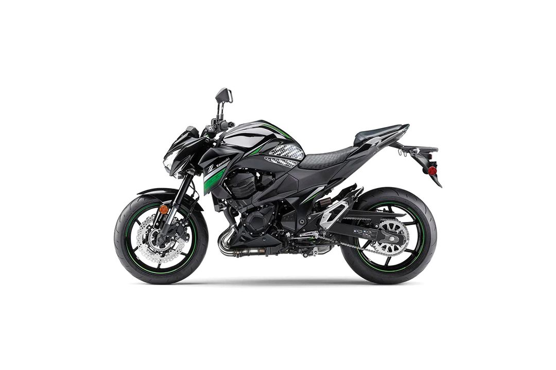Stompgrip zwart Icon voor Kawasaki Z800 (13-16)