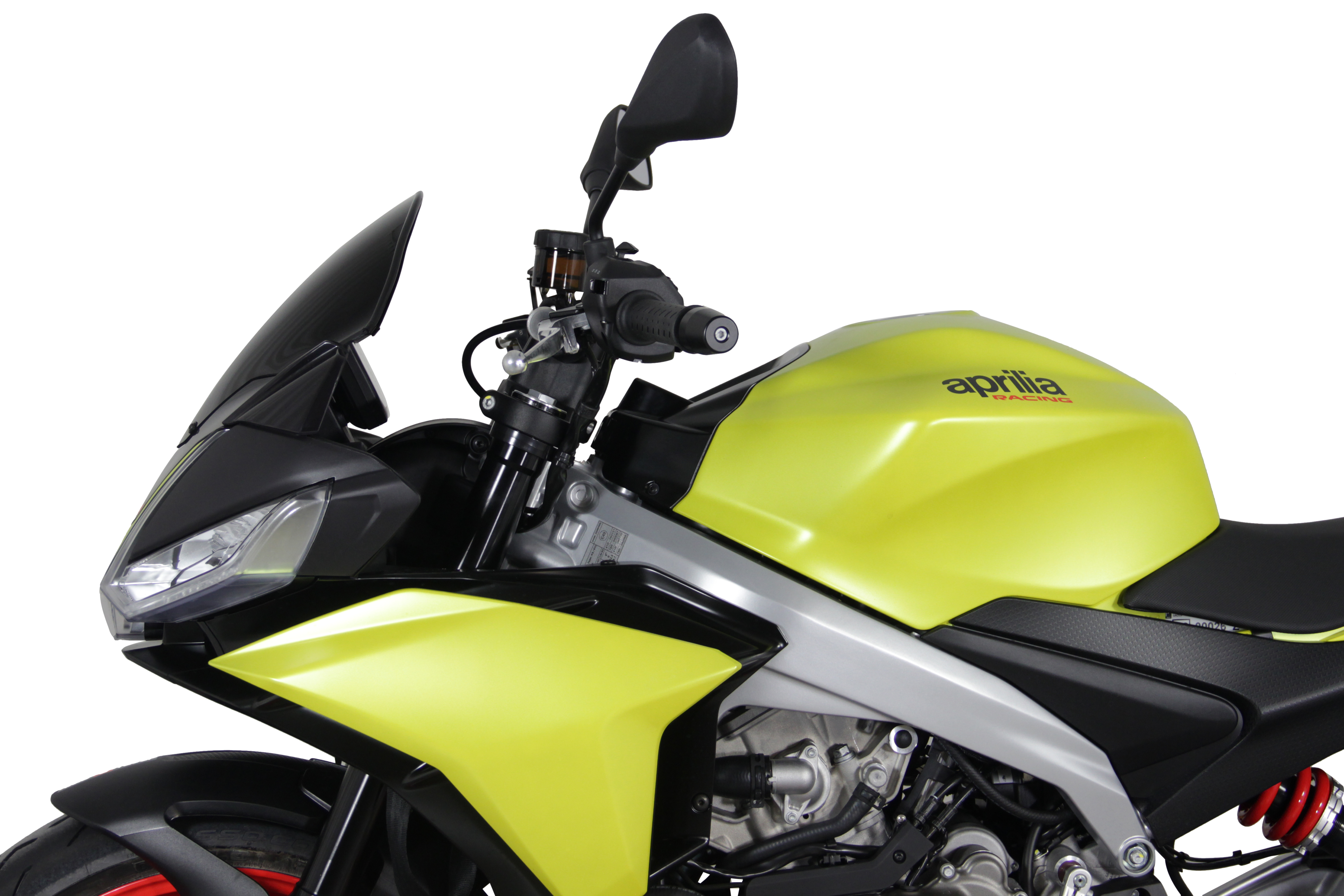 MRA Originele voorruit "O" zwart Aprilia Tuono 660 / V4 Factory (21-)
