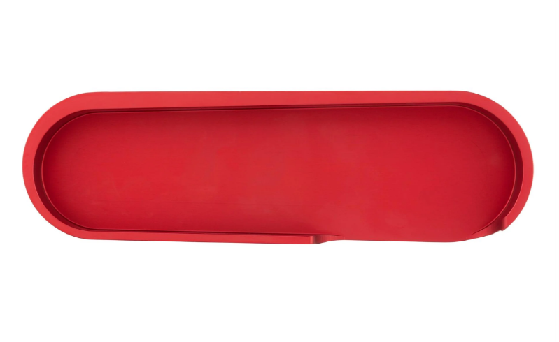 Swingarm afdekking voor Vespa, rood mat