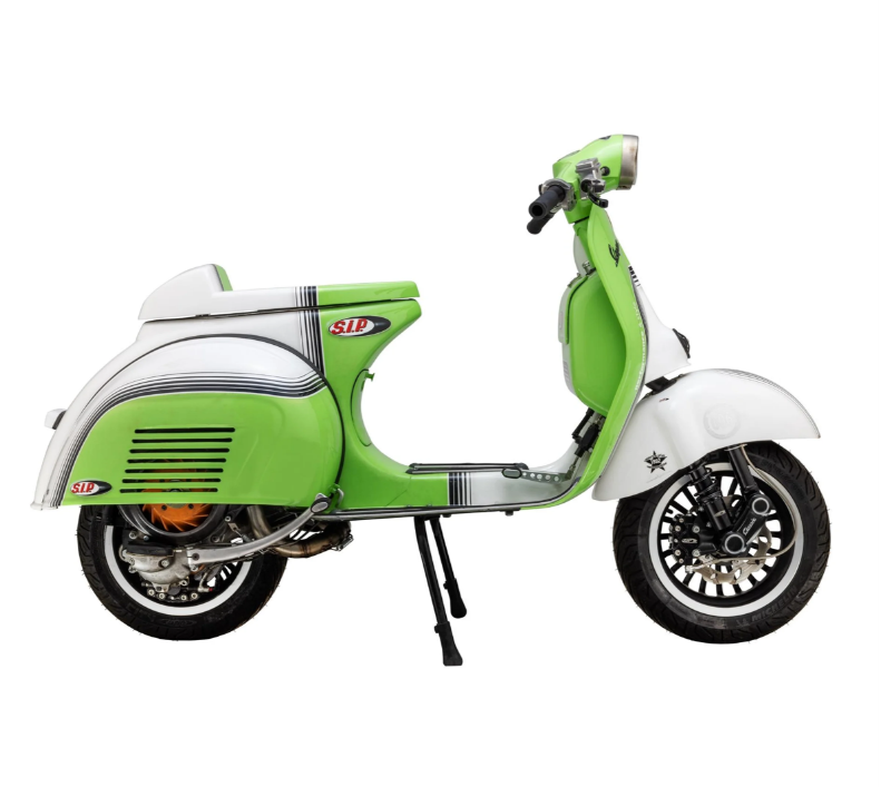 Swingarmhoes Classic voor Vespa PX 80-200ccm, zwart