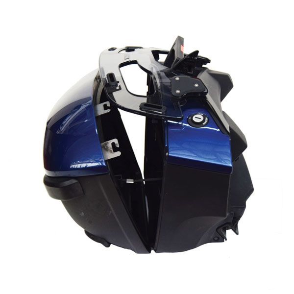 Bagagerek voor zijkoffer BMW K 1600 GT/GTL, R 1250 RT, R 1200 RT, PMMA, transparant