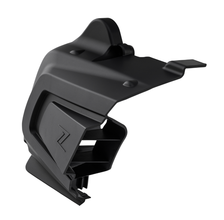 Luchtinlaat vario deksel ZELIONI voor Vespa GTS/GTS Super/GTV HPE 300cc, mat zwart