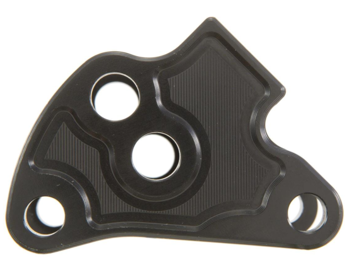 Adapter voor verlaging schokdemper, achter voor Vespa Primavera/Sprint, zwart