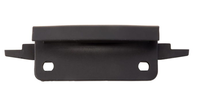 Connector mono slot buis been schild zwart mat voor Vespa Primavera/Sprint 50-150ccm