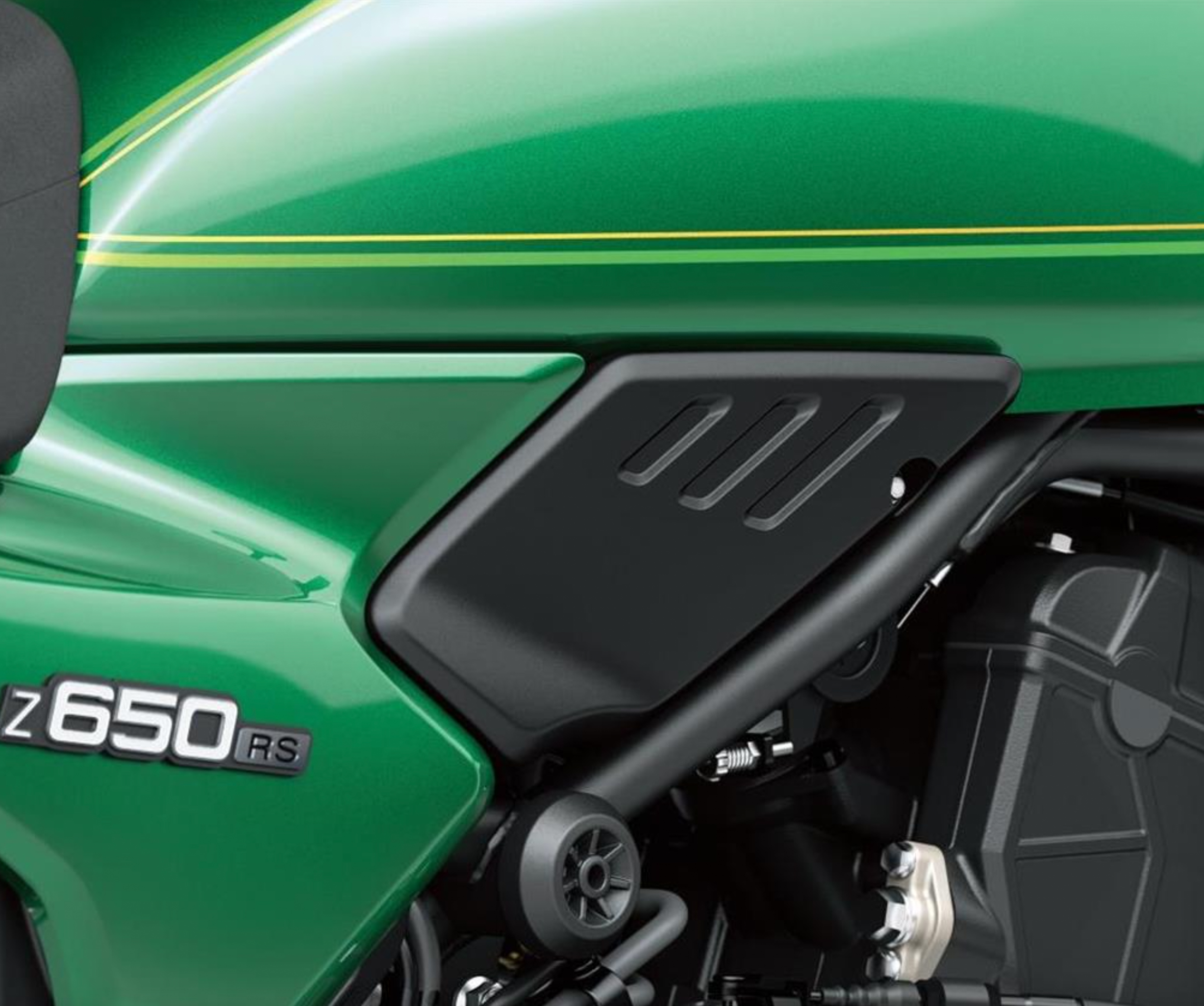 Kniestuk set zwart voor Kawasaki voor Z 650 RS 2022- origineel