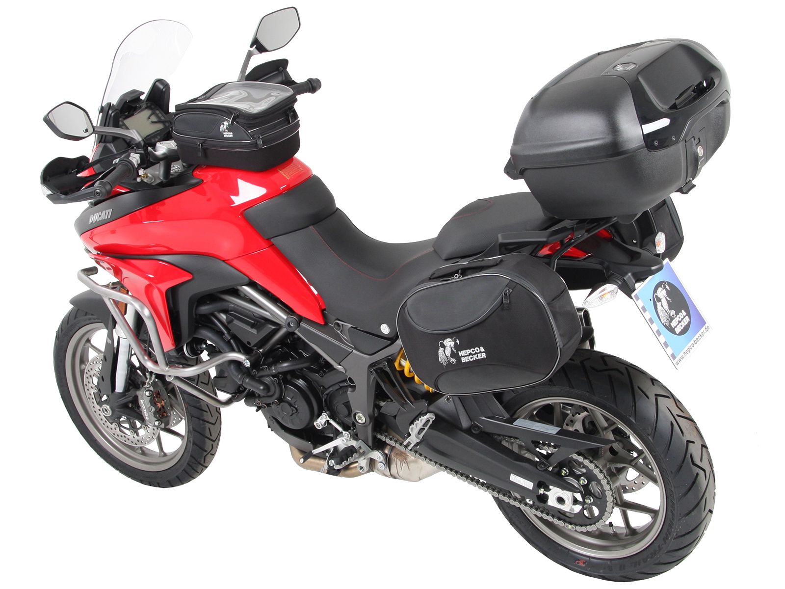 Basis tankring incl. tanktas slotunit voor Ducati Multistrada 950 /S (17-21)