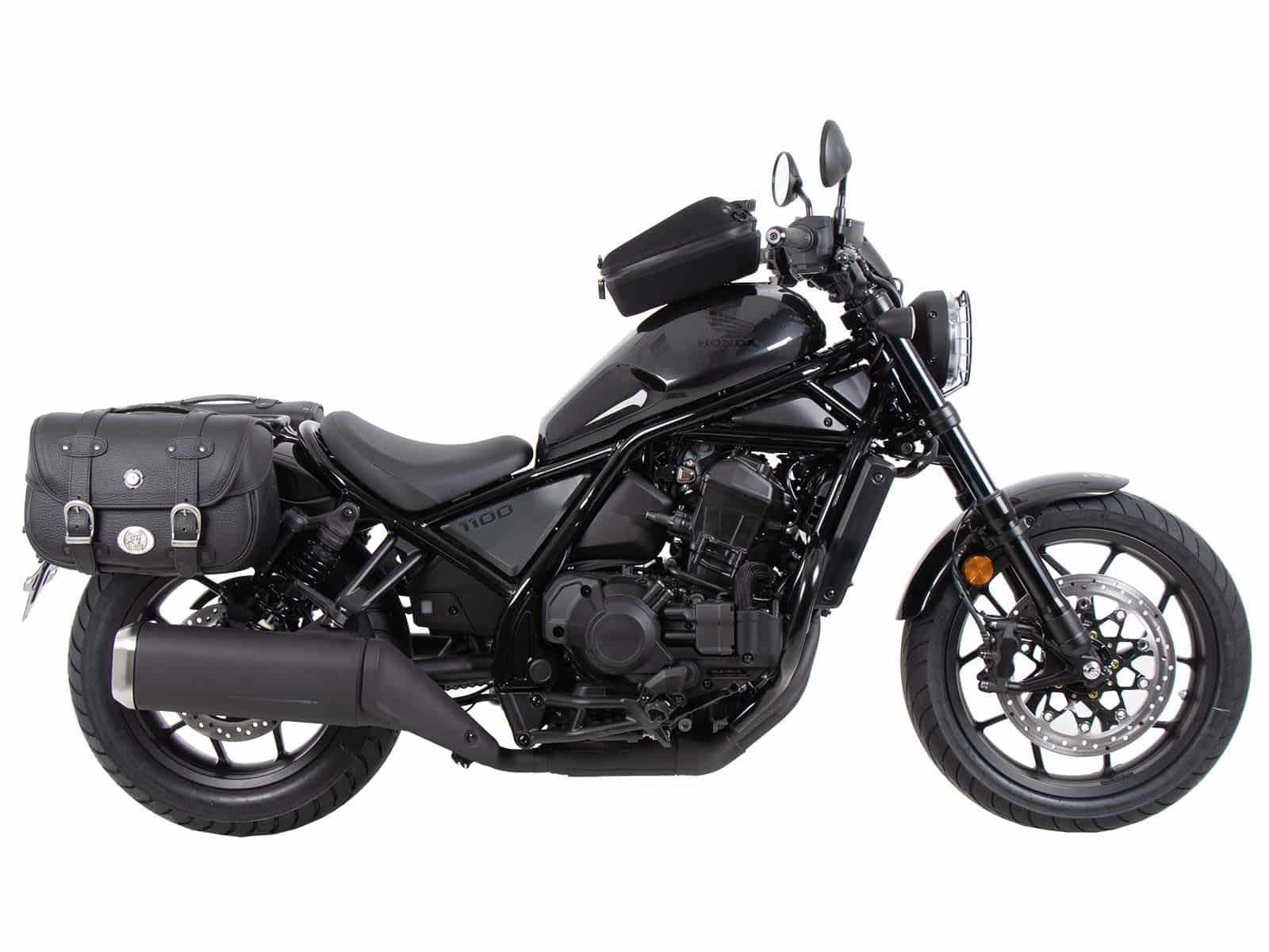 C-Bow zijdrager zwart voor Honda CMX 1100 Rebel /DCT (21-24) Hepco & Becker