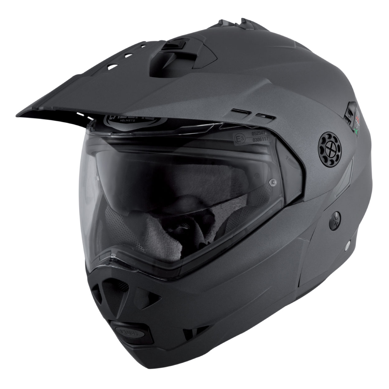 Caberg helm Tourmax, mat-gun metallic
