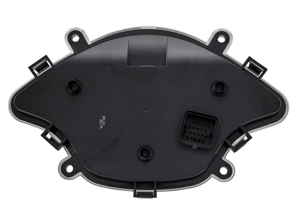 Toerenteller/snelheidsmeter voor Vespa GTS/GTS Super 300cc FL ('14-), zwart