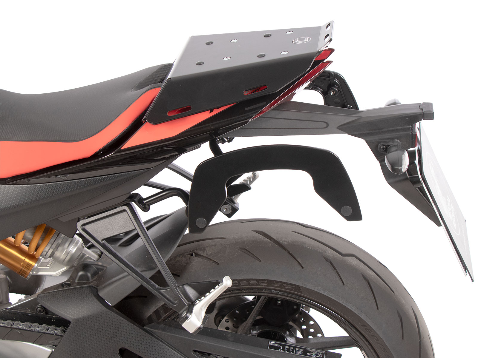 C-Bow zijdrager zwart voor Aprilia RS 660 / Factory (25-) Hepco & Becker