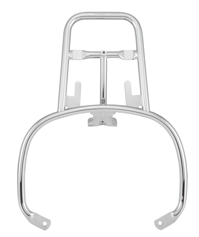 Bagagerek achteraan voor Vespa GTS /GTS Super /GTV /GT 60, 125-300ccm, chroom