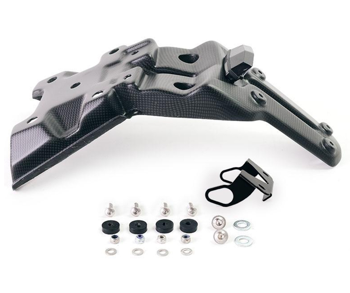 Korte carbon kentekenplaathouder voor Yamaha Ténéré 700 (19-24)-