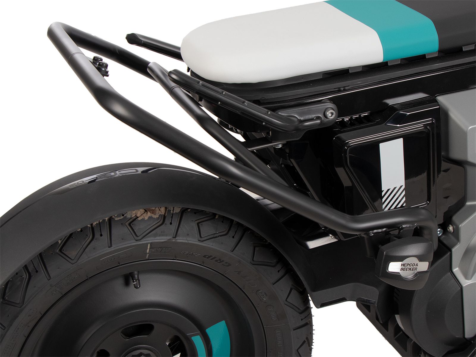 Achterbeschermbeugel zwart voor BMW CE 02 (23-) Hepco & Becker
