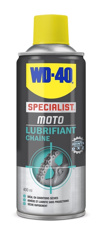 WD-40 Specialist® Motorfiets kettingspray droge omstandigheden - Spray 400ml