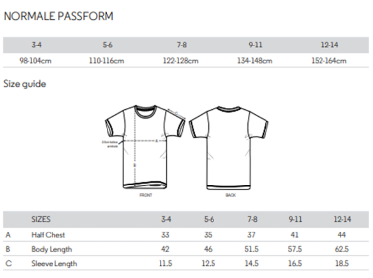 Kinder-T-shirt "Looong Run", groen