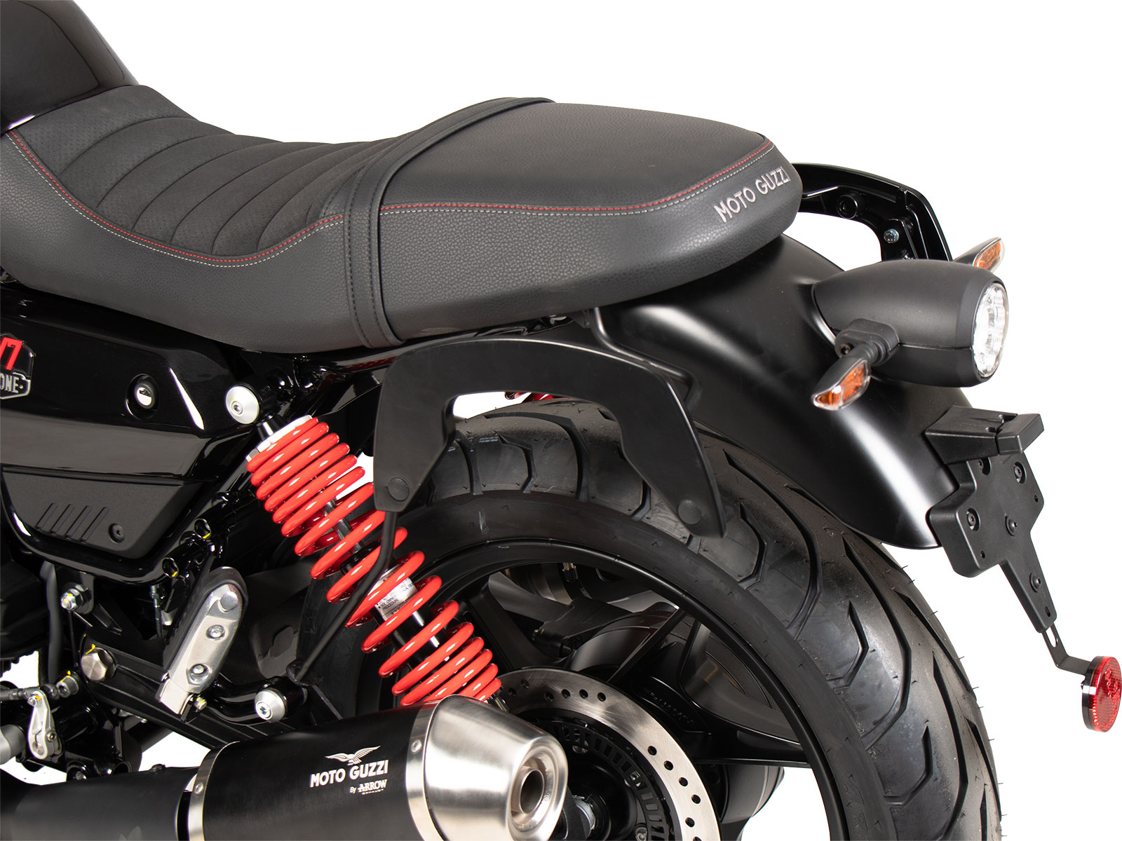 C-Bow zijdrager zwart voor Moto Guzzi V7 Stone Special Edition (22-) Hepco & Becker