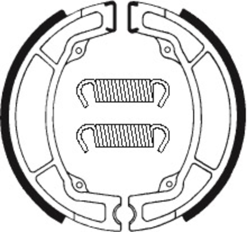 Tecnium Off-Road organische remschoenen - BA049