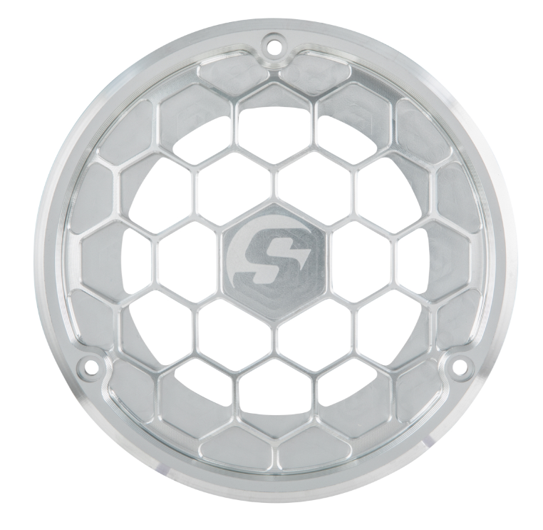 Ventilatorwielkap voor Vepsa LX/S/Primavera/Sprint/946, mat zilver