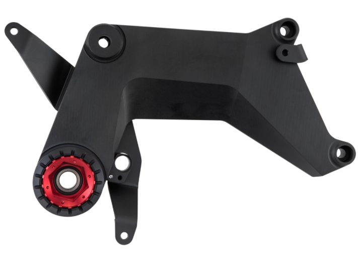 Zwenkarm, achter voor Vespa GTS/GTS Super/GTV 125-300cc met ABS, zwart