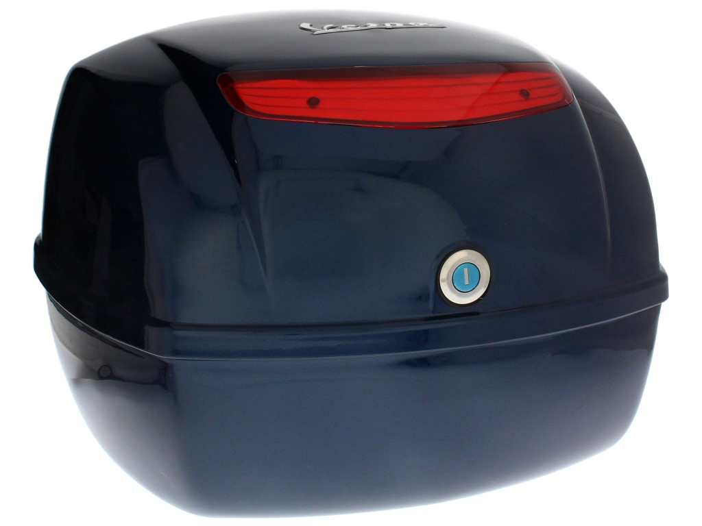 Originele topkoffer voor Vespa LX / S / PX - blauw middernacht 222/A