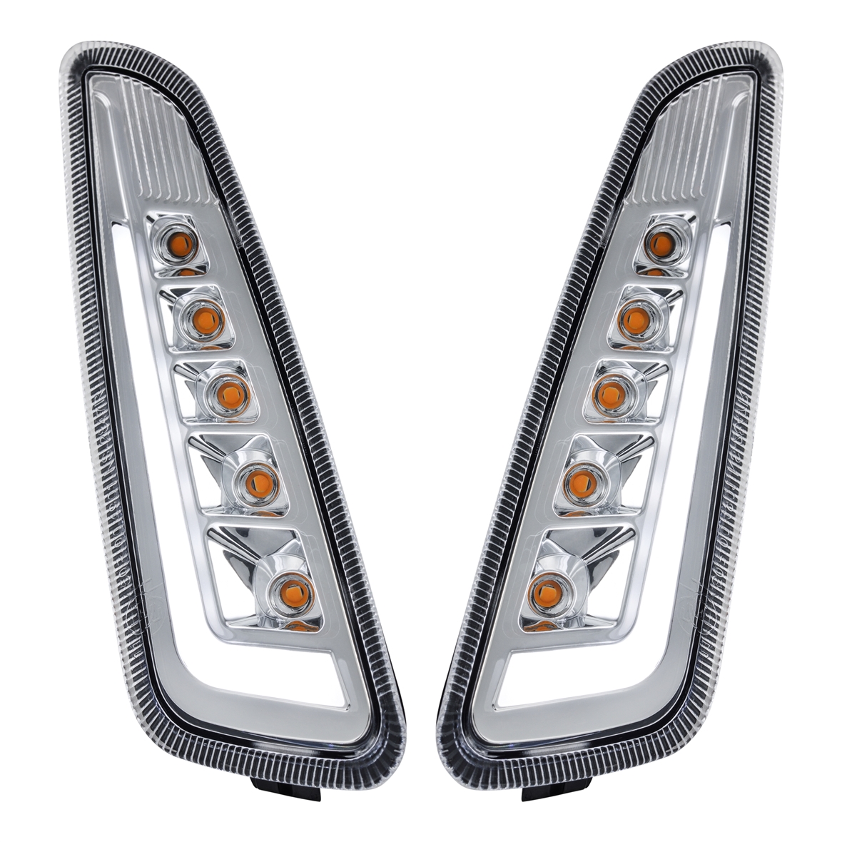Richtingaanwijzer kit links / rechts LED duidelijk voor Vespa Primavera / Sprint 125-150cc SIP Style