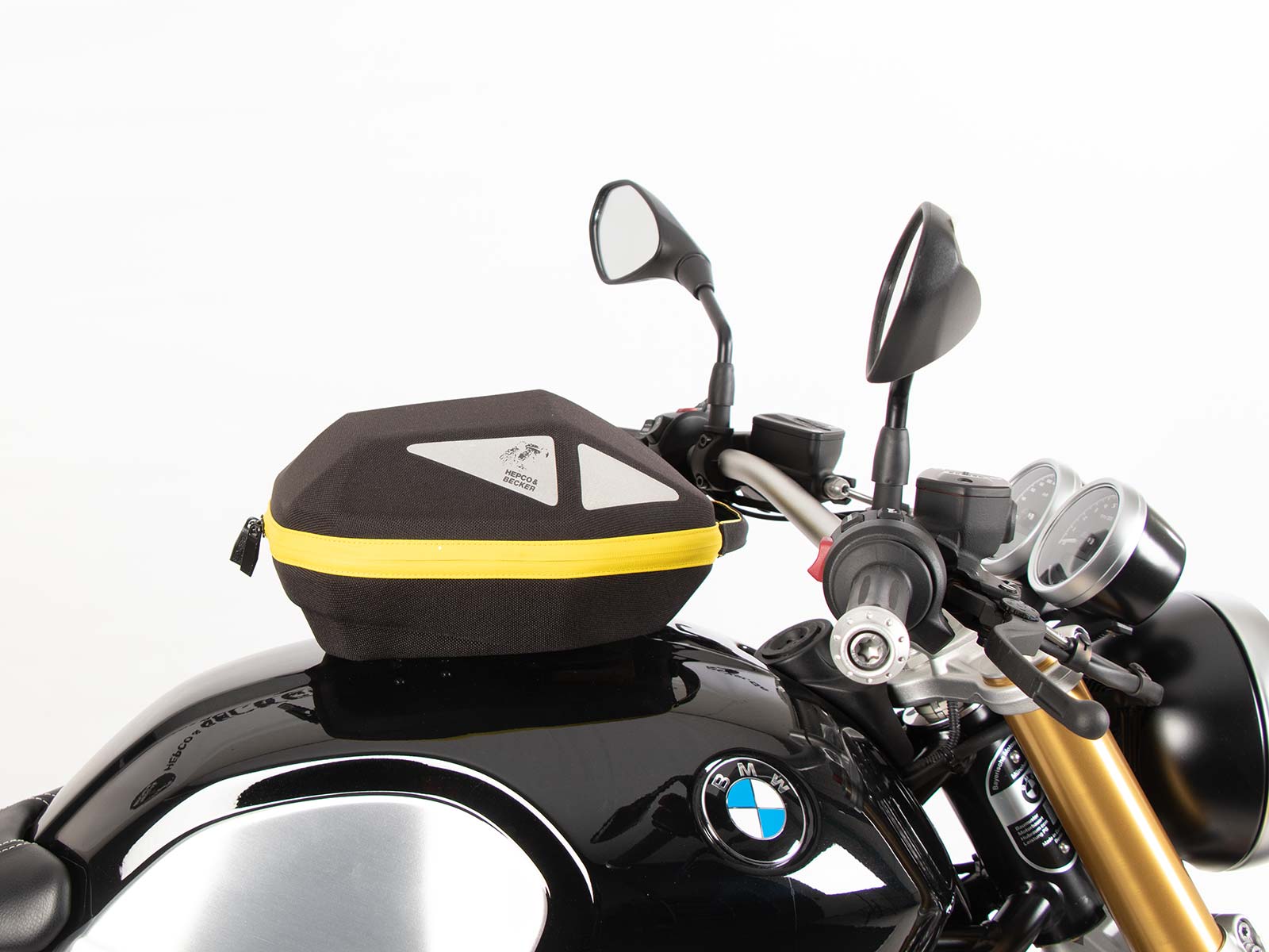 Basistankring incl. tanktasvergrendeling voor BMW R nineT Scrambler (16-23) Hepco & Becker