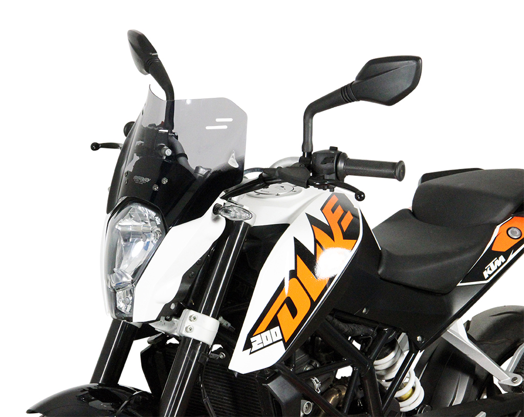 Spoilerscreen MRA "S" voor KTM DUKE 125 / 200 / 390 (Bj. -2016)
