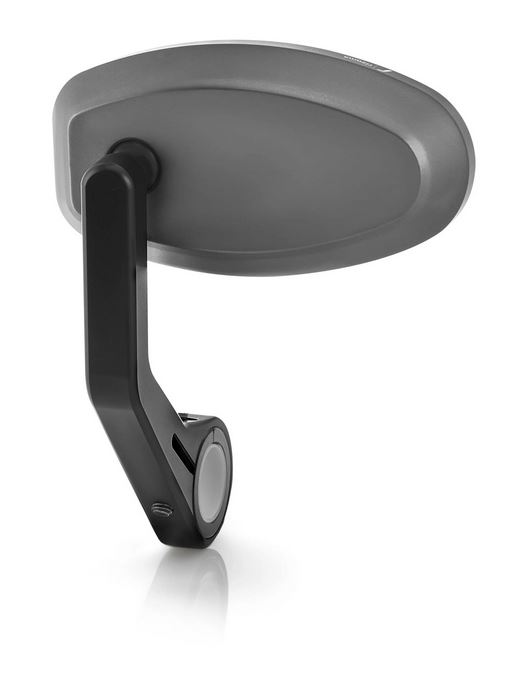 Stuurspiegel RIZOMA "REVERSE RETRO" links of rechts voor Vespa, grijs geanodiseerd