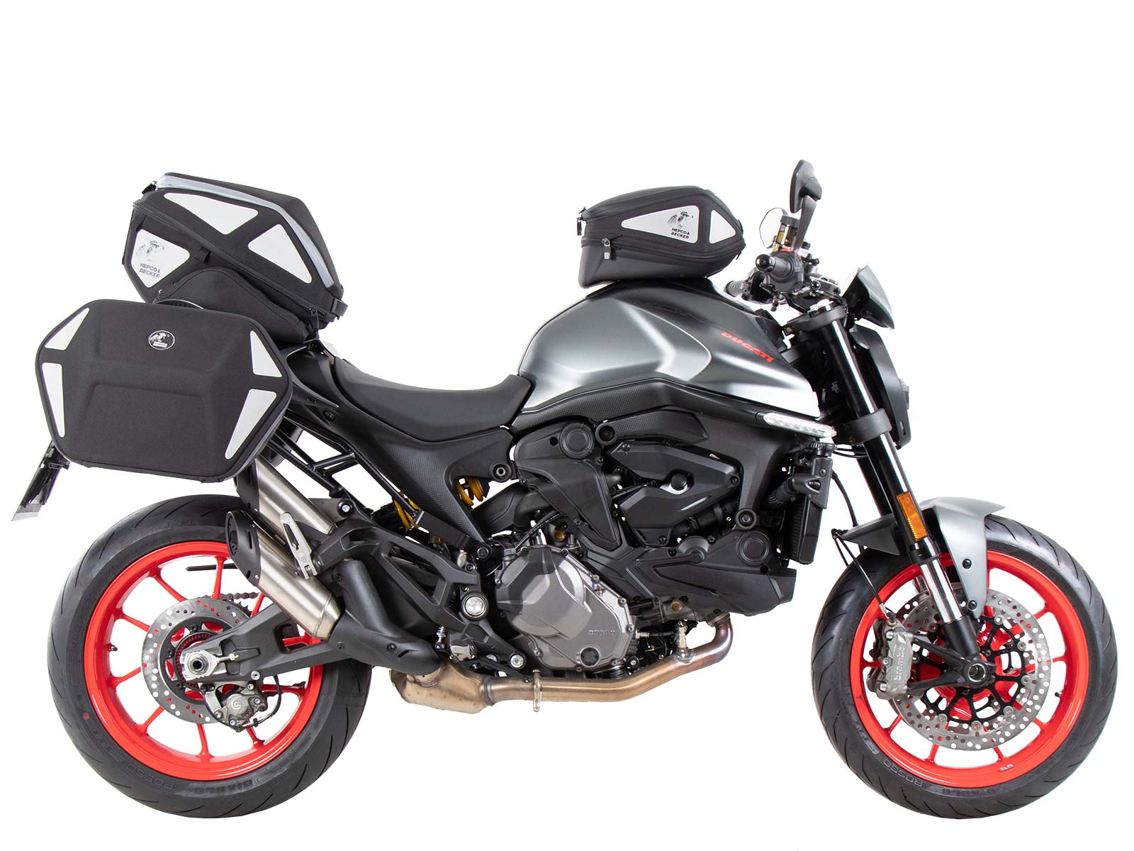 Basis tankring incl. tanktas slotunit voor Ducati Monster 937 / 937+ (21-)