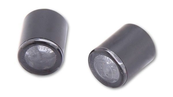 HIGHSIDER Pro Proton LED knipperlichtmodule behuizing zwart / lens rookgrijs (paar), voor & achter