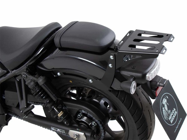 Minirack zachte bagagedrager achter zwart voor Honda CMX 1100 Rebel /DCT /SE (25-) Hepco & Becker