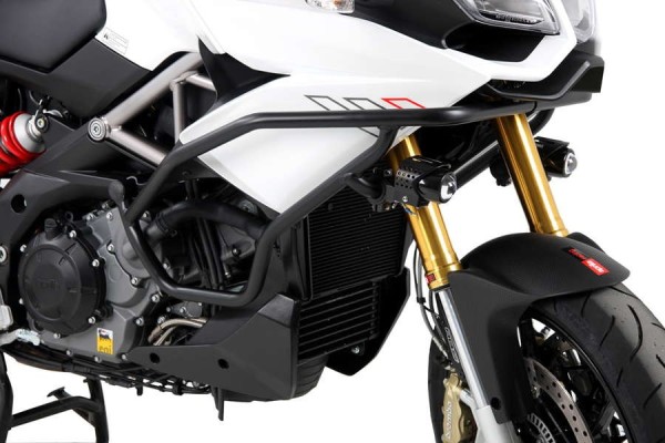 Tank & Motorbeschermer zwart voor Aprilia Caponord 1200 (My.13-16) Hepco & Becker