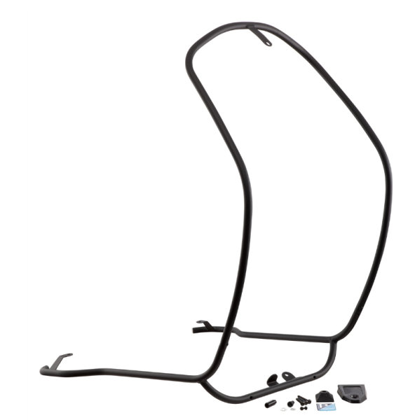 Valbeugel beenschild voor Vespa Primavera /Sprint 50-150cc, mat zwart