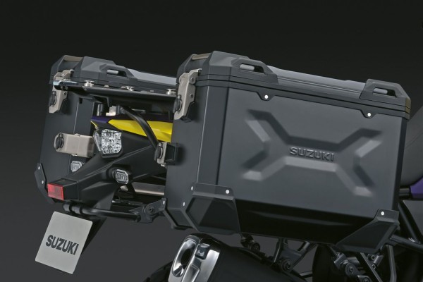 Aluminium zijkoffer set (zwart) voor Suzuki V-Strom 800DE 2023- Originele accessoires