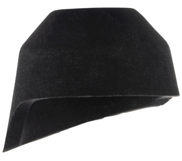 Rubberen spiegel, rechts voor Vespa GTS/GTS Super 125-300cc ('17-), zwart