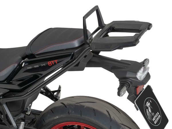 Alurack topkoffer zwart voor Suzuki GSX-8TT (25-) Hepco & Becker