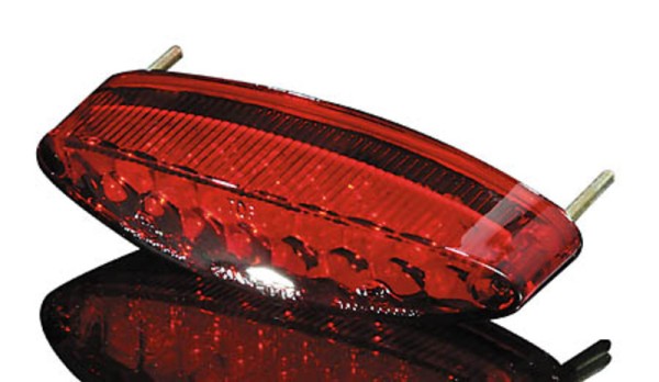 HIGHSIDER slim Number1 LED Mini Achterlicht Rood Met Kentekenplaatverlichting (1pc)