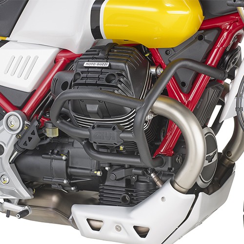 Crash bar zwart voor Moto Guzzi V85 TT (Bj.19-) Givi