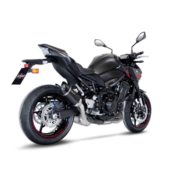LeoVince uitlaatsysteem LV Pro voor Kawasaki Z 900, carbon, slip on, E-certificaat