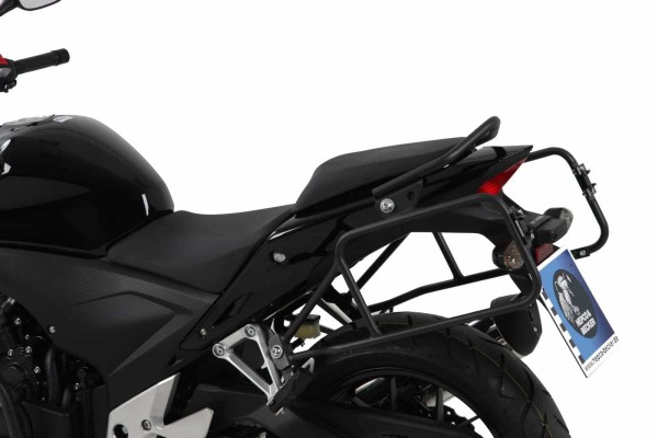 Zijkofferhouder Lock-it antraciet voor Honda CBR 500 R (13-15) Hepco & Becker