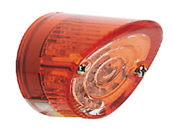 HIGHSIDER smart NOSE LED achterlicht, rode/heldere lens