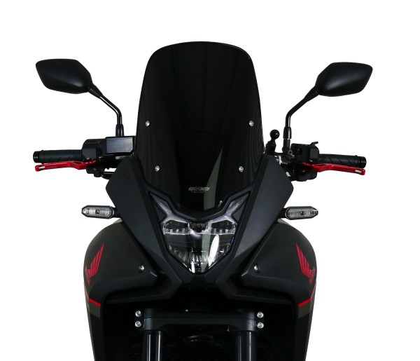 MRA touring windscherm "TM" zwart voor Honda XL 750 Transalp (23-24)