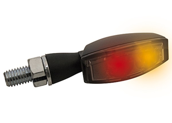 HIGHSIDER pro Blaze LED achterlicht, remlicht, knipperlicht zwart/getint 3in1, E-keurmerk (paar)