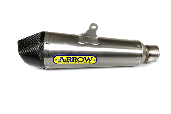 ARROW Auspuff X-KONE Edelstahl für Kawasaki Z650 / Ninja 650 / Versys 650 2017-2020