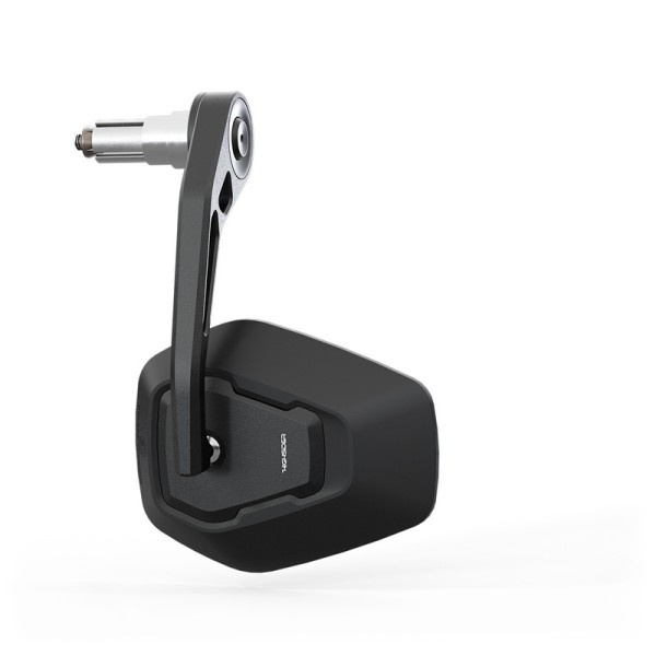 HIGHSIDER pro bar-end spiegel Esagano-RS EVO zwart/zwart (1pc)